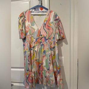 Crosby multicolor dress, size L
